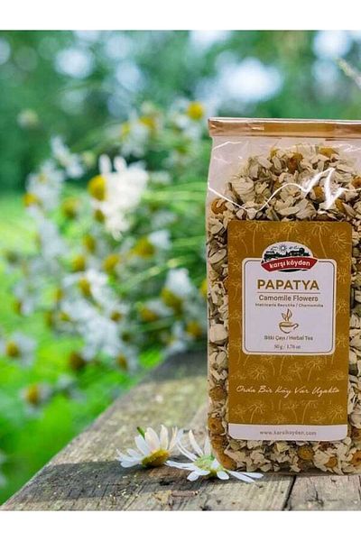Karşı Köyden 3 Pieces X 50 G Daisy Daisy Matricaria Chamomilla Matricaria Recutita