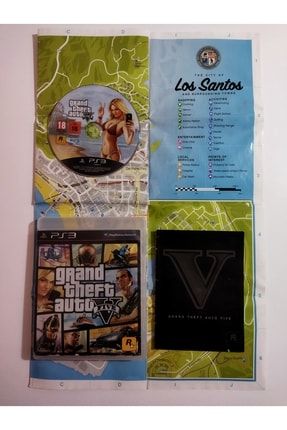 RockStar Games Gta 5 zel Haritas Ve Kitap k Dahil Fiyat