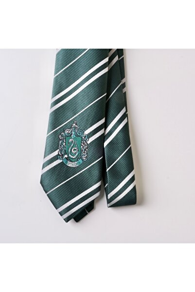 Favorim50ton Harry Potter Slytherin Özel Tarasım Lisanslı Kravat-