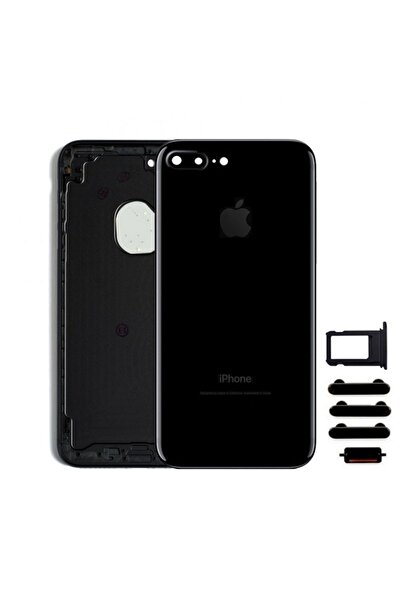 Genos Apple Iphone 7 Plus Uyumlu Kasa Boş Jet Black Siyah