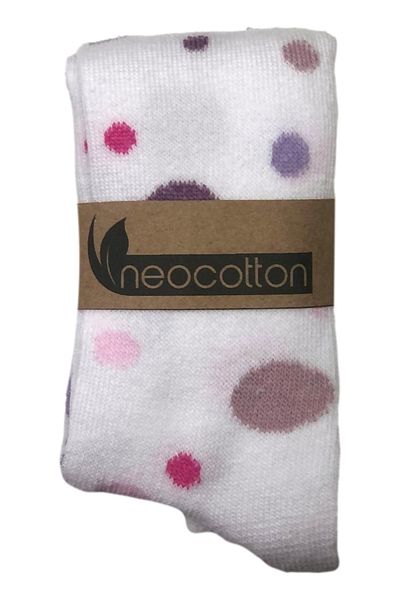 neocotton Бебешки/детски чорапогащник с шарка на точки, памучен, NC7002