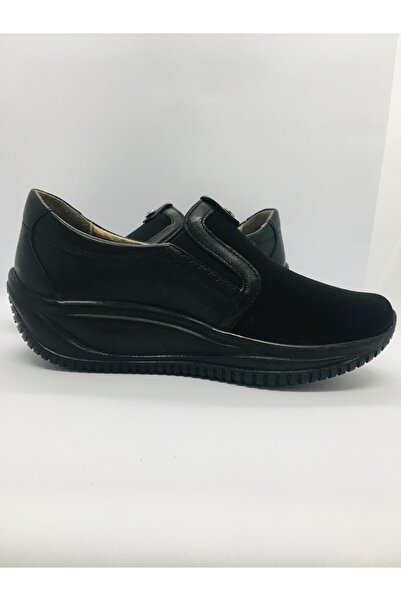 Ortopedia Deri Kadın Ayakkabı 1186 - Siyah
