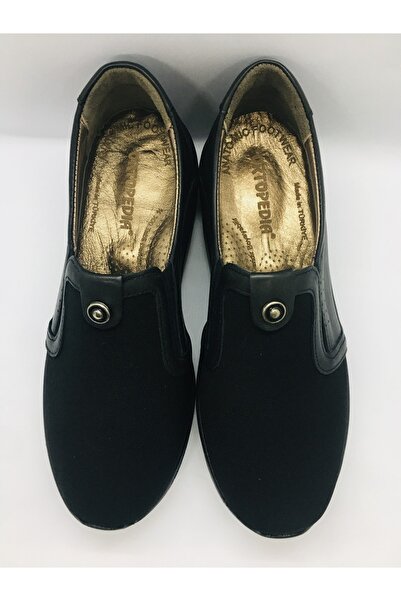 Ortopedia Deri Kadın Ayakkabı 1186 - Siyah