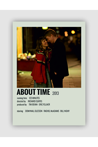 About Time Film Info Card Information Card Wall Poster
