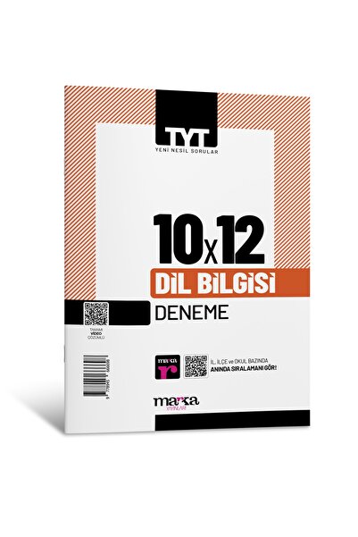 Marka Yayınları Marka 2026 Yks Tyt Dil Bilgisi 10x12 Deneme