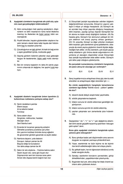 Marka Yayınları Marka 2026 Yks Tyt Dil Bilgisi 10x12 Deneme