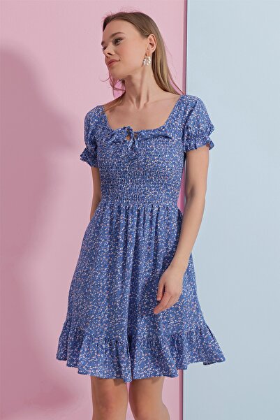 Pattaya Rochie Gimped pentru femei cu mâneci cu balon P23s191-5039