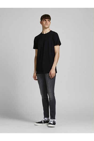Jack & Jones Jack Jones12182498 Jjebasher Organic T-shirt - Black - S
