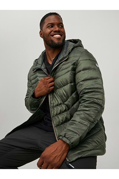Jack & Jones Jack Jones12214531 Jjehero Puffer Hood. Inflatable Coat - Green - 6xl