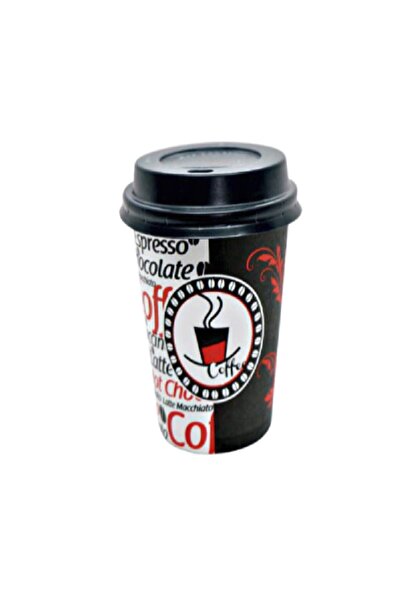 Aygün Cup Excodi Cup 5 Oz Kapaklı Karton Bardak 160 ml - 100'lü / Kaliteli Ot...