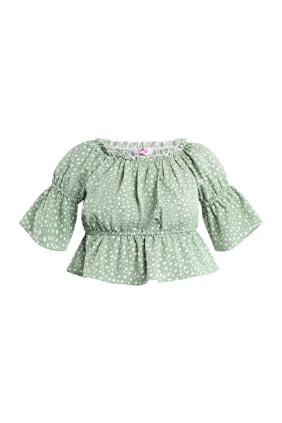 myMo Bluse mit Herzchenprint