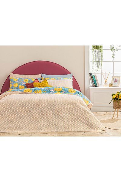 English Home Husa Multifunctionala Tulip Paradise King Size 240x220 Cm Albastru