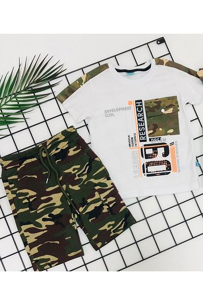 damla kids wear Καλοκαιρινό ανδρικό σετ παραλλαγής