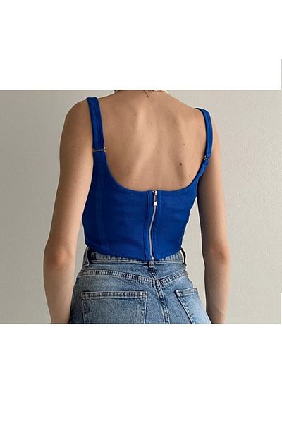 Dilvin 3793 Corset Top-sax