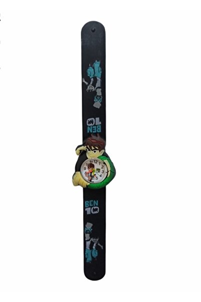 bi dünya saat aksesuar Ben10 Figured Children's Wristwatch with Placket