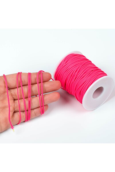 yfhobi 10 Metre - 1.5 Mm Paracord Ip, Bileklik Ipi, Takı Ipi, Örgü Ip, Pembe ...