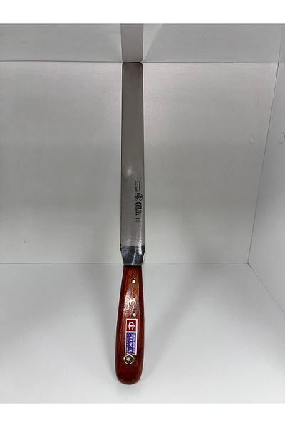 Çelik İş Cake Palette 25 Cm Blunt Tip Wooden Handle