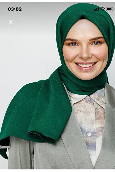 Nilbutik Μεταξωτό σάλι Crinkle Medina