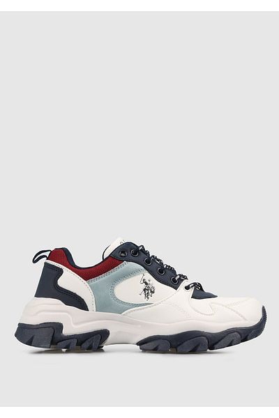 U.S. Polo Assn. Tracky White Women's Sneakers