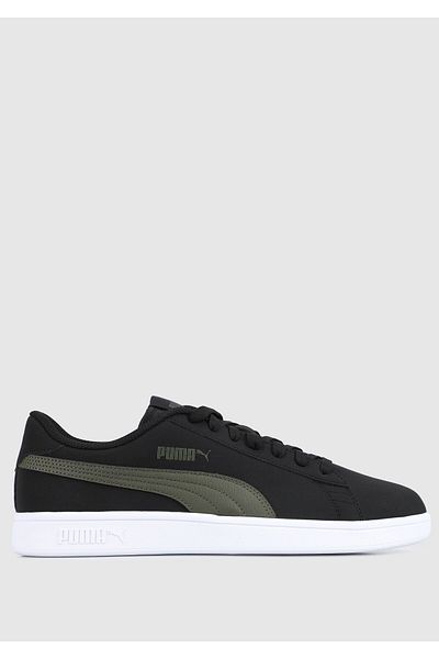 Puma Smash V2 Buck Black Men's Sneaker 36516005