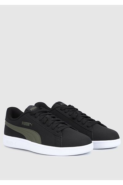 Puma Smash V2 Buck Black Men's Sneaker 36516005