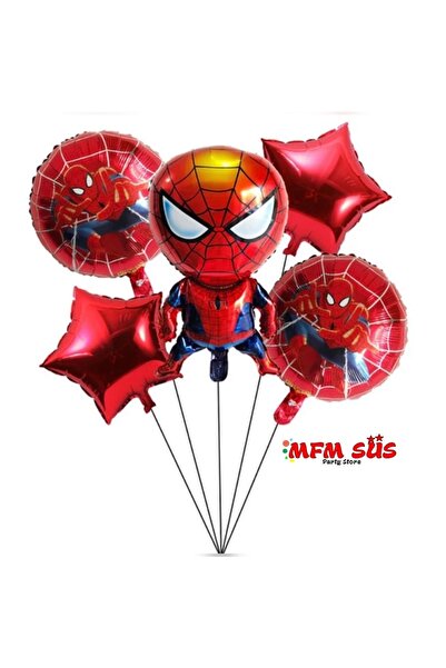 MFM Parti Örümcek Adam Folyo Balon Seti