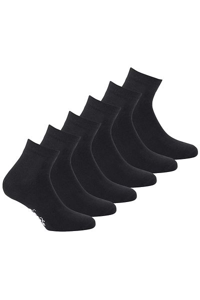 Diadora Unisex-Socken, 6er-Pack – Sportsocken, Baumwolle, Mehrfachpackung, Logo, Einfarbig