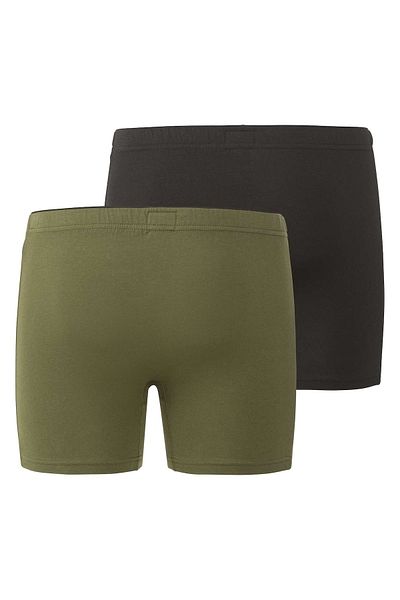 Götzburg GÖTZBURG Herren Boxershorts, 2er Pack - Radfahrer, Unterwäsche, Unterhosen, Baumwolle, Logo,