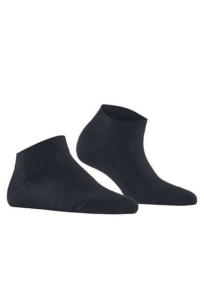 FALKE Damen Sneaker-Socken – Sensitive London, 100 % Mais, Bündchen, Logo, Farbe Zero