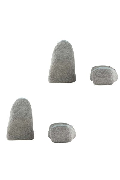 Burlington Damen Füßlinge, 2er-Pack – Everyday IN, rutschfester Absatz, einfarbig