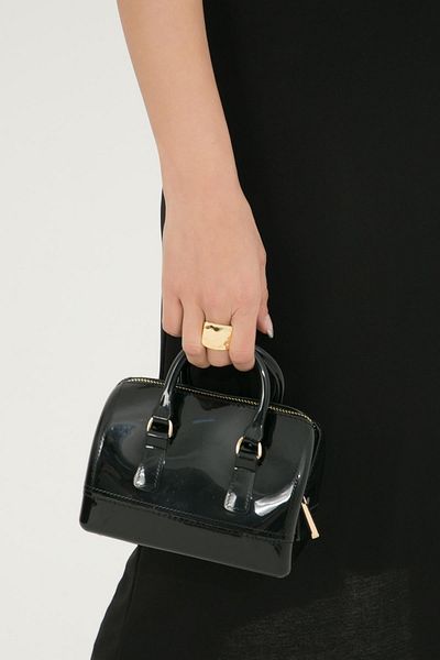KRISTE BELL Women's Hand and Shoulder Bag Small Size with Chain