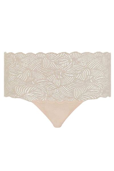 Chantelle Damen Taillenslip - SoftStretch, High Waist, Spitze, Einheitsgröße 36-44