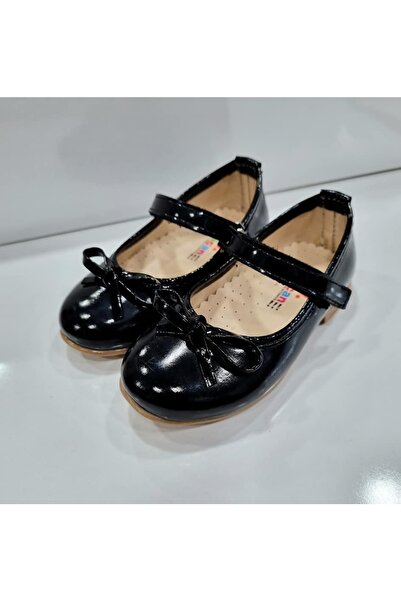 Minican Kız Çocuk Ortopedik Siyah Babet