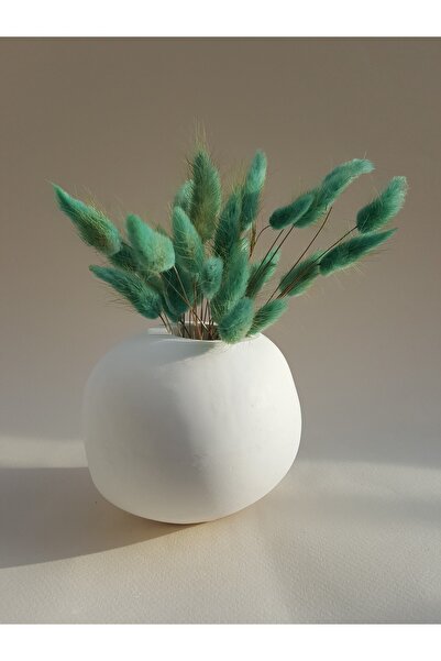 ÇAĞATÖLYE Silikon Kalıbı Uzun Pampas Vazosu Kuru Çiçeklik Silikon Kalıp