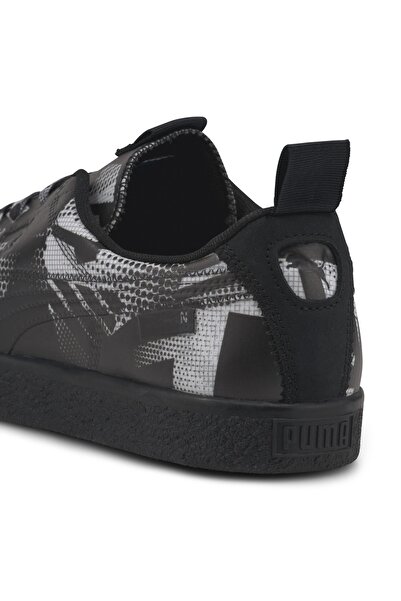 Puma Clyde Spy Camo Nemen Siyah Erkek Günlük Spor Ayakkabı