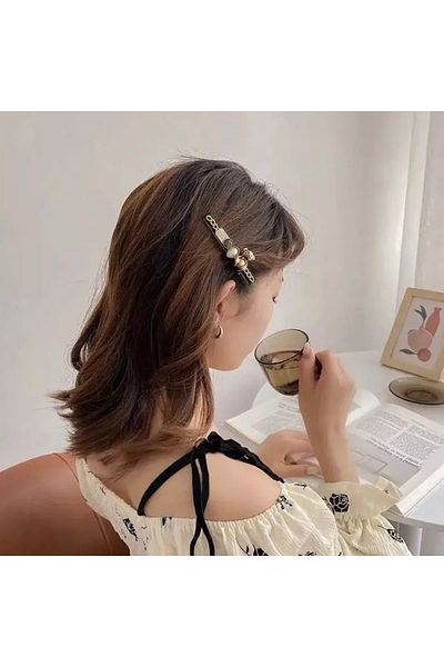 GÜLPEŞE Set de catarame laterale din 5 piese din seria specială, negru