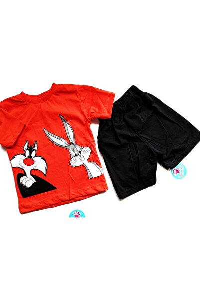 BabyBlue Bugs Bunnyy Printed Shorts T-Shirt Set Baby Boy