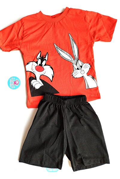 BabyBlue Bugs Bunnyy Printed Shorts T-Shirt Set Baby Boy