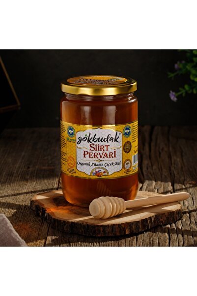 Siirt Pervari Gökbudak Gökbudak Siirt Pervari Polifloralı Organik Süzme Çiçek Balı 850g