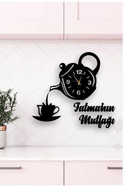 ABETE Ceas de bucătărie cu motiv ceainic Ceas de bucătărie