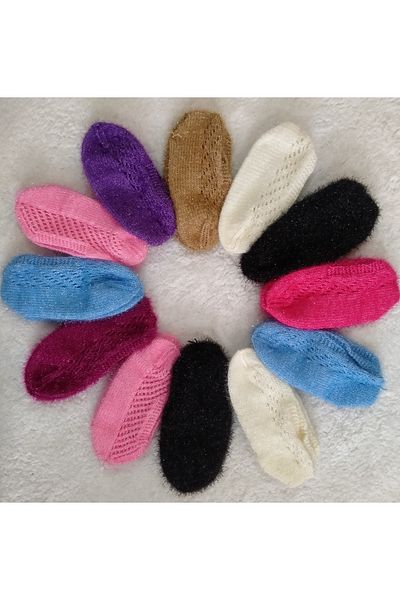 KİFTEKS 10 Κομμάτια Glitterous Dowry Gift Booties Κάλτσες Ea.sp1000