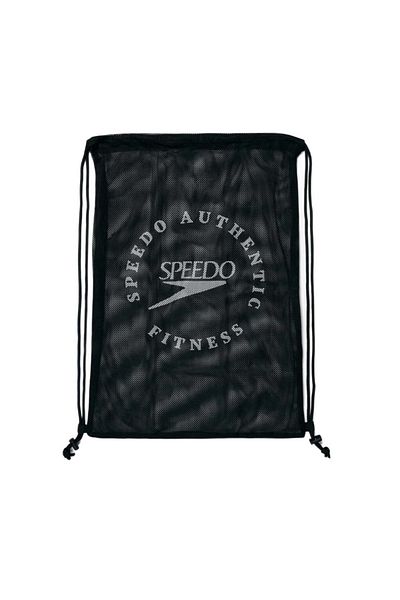 SPEEDO Printed Mesh Bag (black/white)