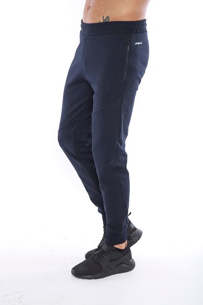 NEED LİFE Men's Navy Blue Pockets Zippered Elastic Waist Sweatpants