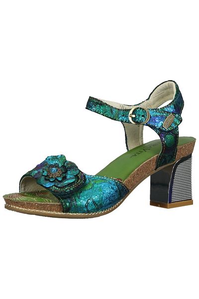 LAURA VITA Sandalette - Mehrfarbig - Blockabsatz