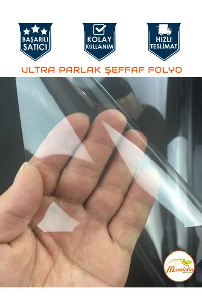 WINK FOL Güvenlik Cam Filmi Şeffaf 75 Cm-2 Metre