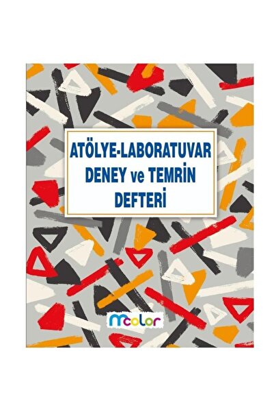 mcolor Atölye-laboratuvar Deney Ve Temrin Defteri A4 Karton Kapak