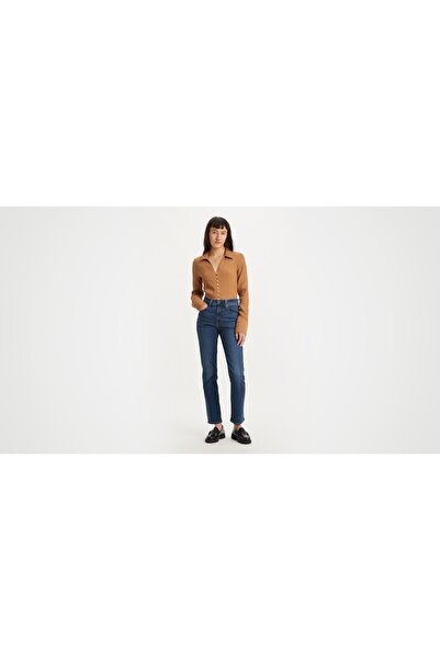 Levi's 724 ™ Magas derekú, egyenes szabású női farmernadrág - Blue Wave Dark