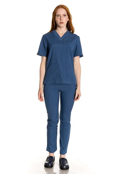 TIPMOD Bat Sleeve Lycra Indigo Doctor / Nurse Jersey