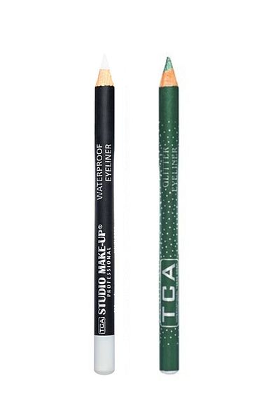 TCA Studio Make Up Tca Studio Make-up Waterproof Eye Pencil -1028-1042 2 Pieces