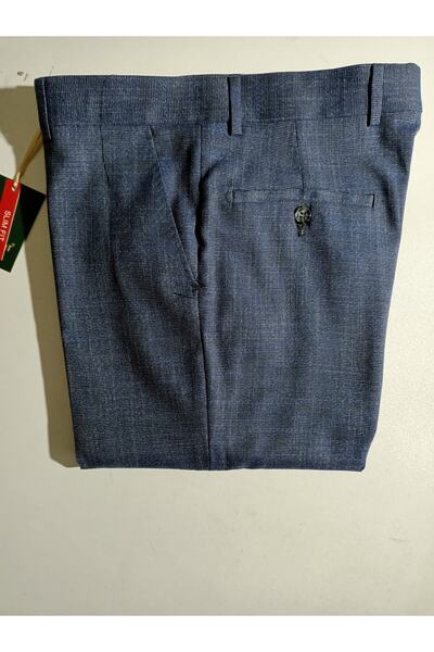 LAMPART Υφασμάτινο παντελόνι Canteks Dobby Slimfit